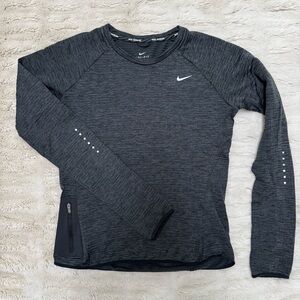 Nike Charcoal Long Sleeve Performance Shirt